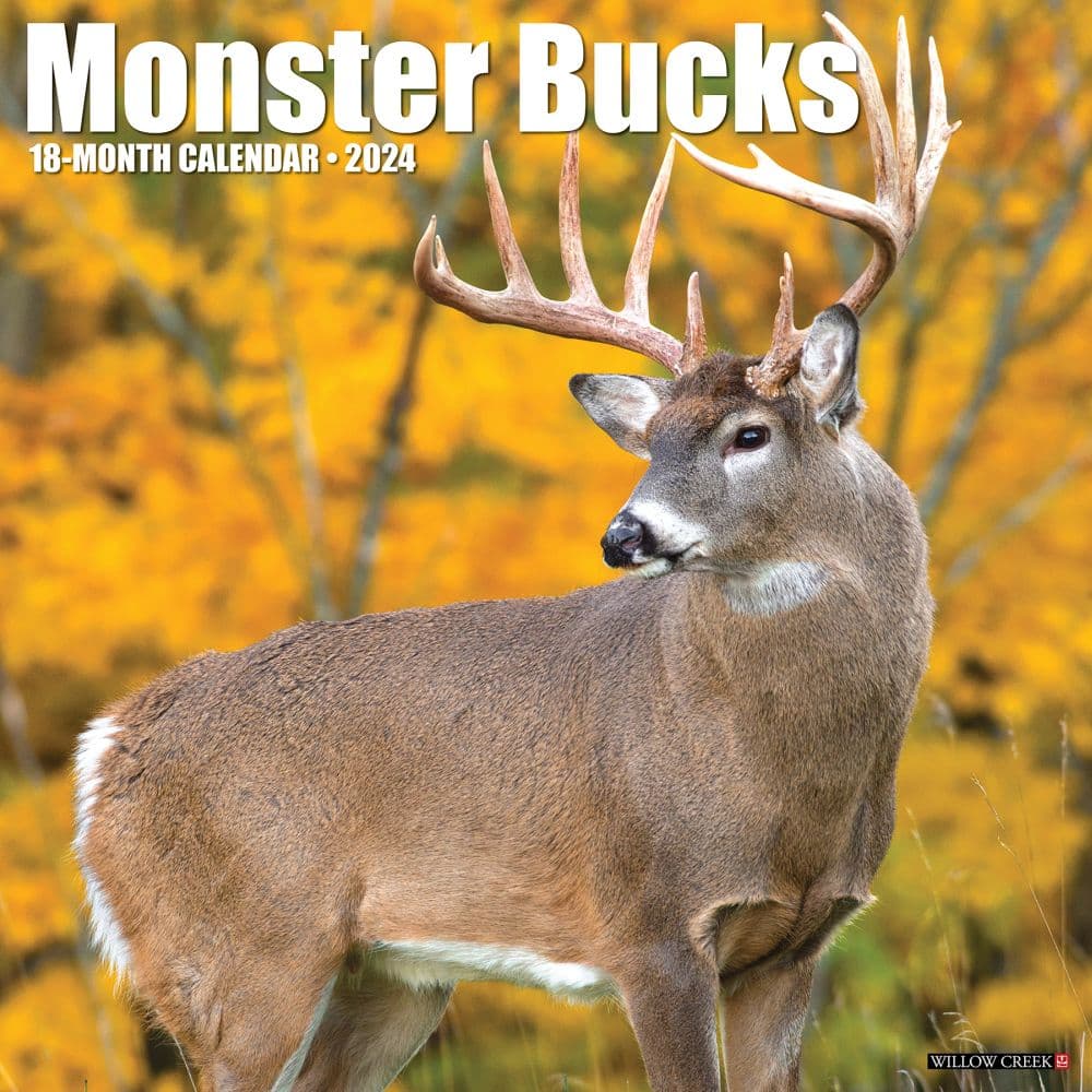 Monster Bucks 2024 Wall Calendar - Calendars.com