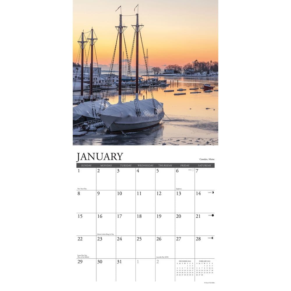 New England Coast 2023 Wall Calendar - Calendars.com New England Coast 2023 Wall Calendar - Calendars.com
