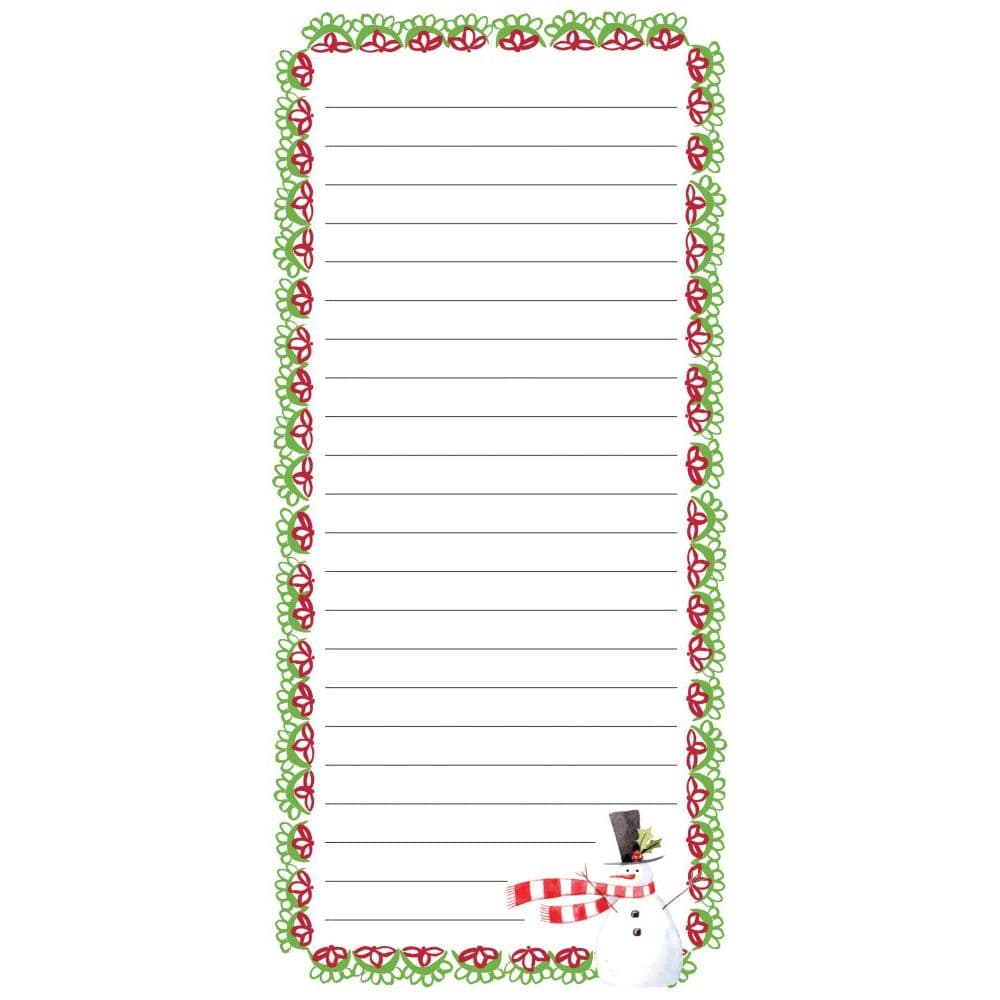 Whimsy Winter Mini List Pad