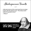 image Shakespearean Insults 2025 Desk Calendar Fourth Alternate Image width=&quot;1000&quot; height=&quot;1000&quot;