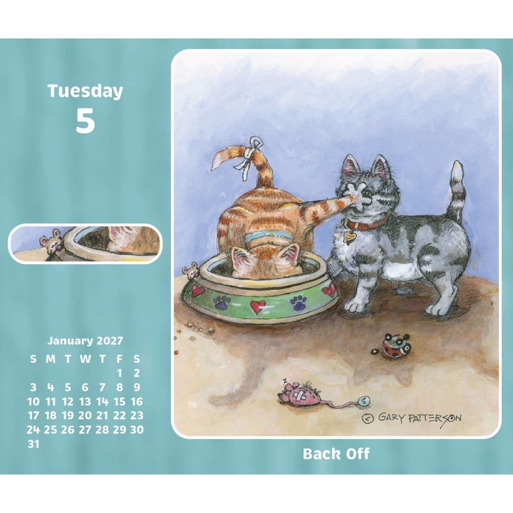 Gary Patterson A Smile a Day 2027 Desk Calendar Third Alternate Image