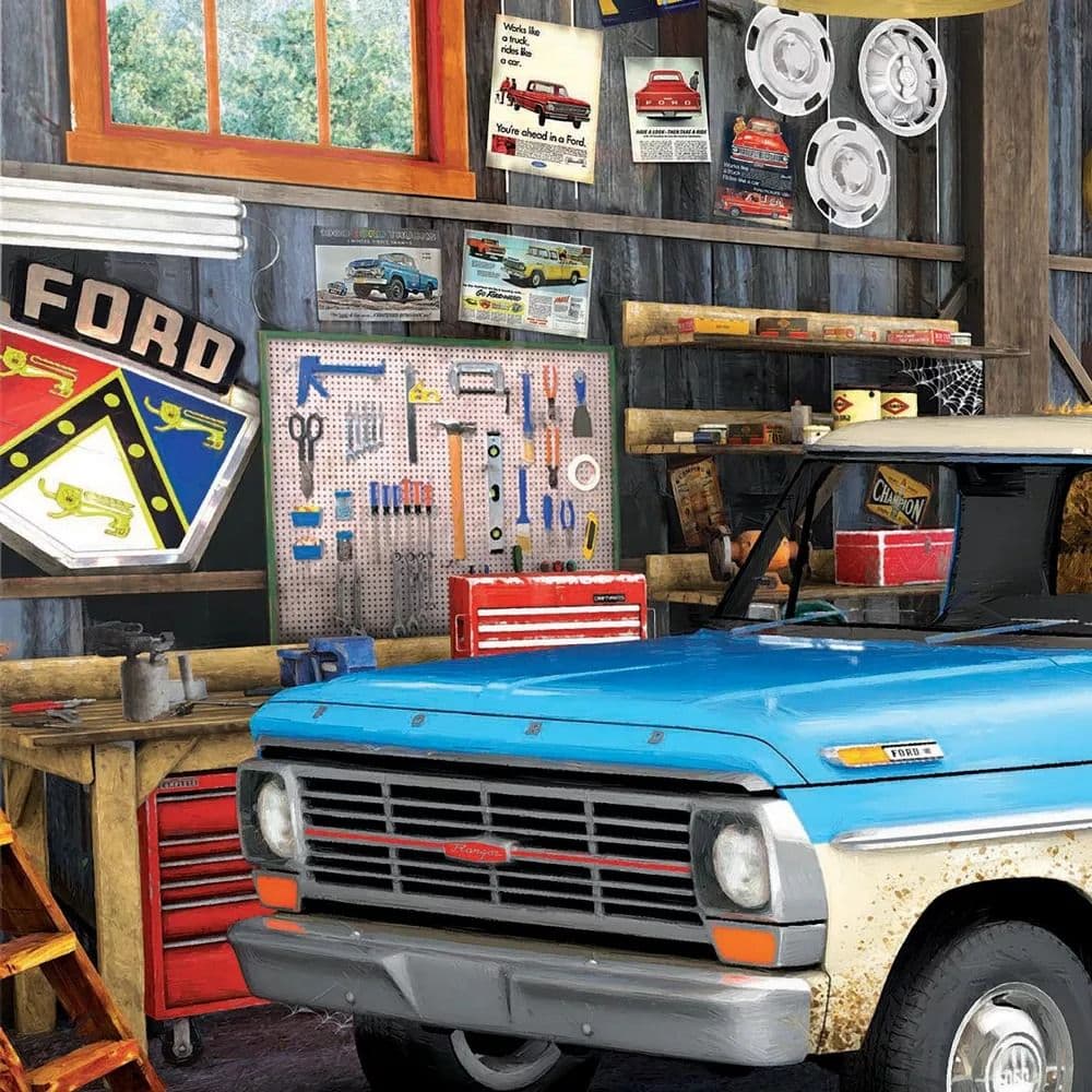 Ford Pickup Truck 550 Piece Puzzle Fourth Alternate Image