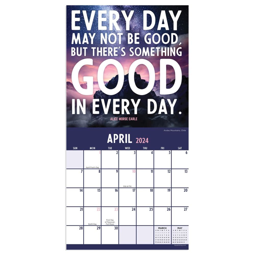 Soar 2024 Mini Wall Calendar