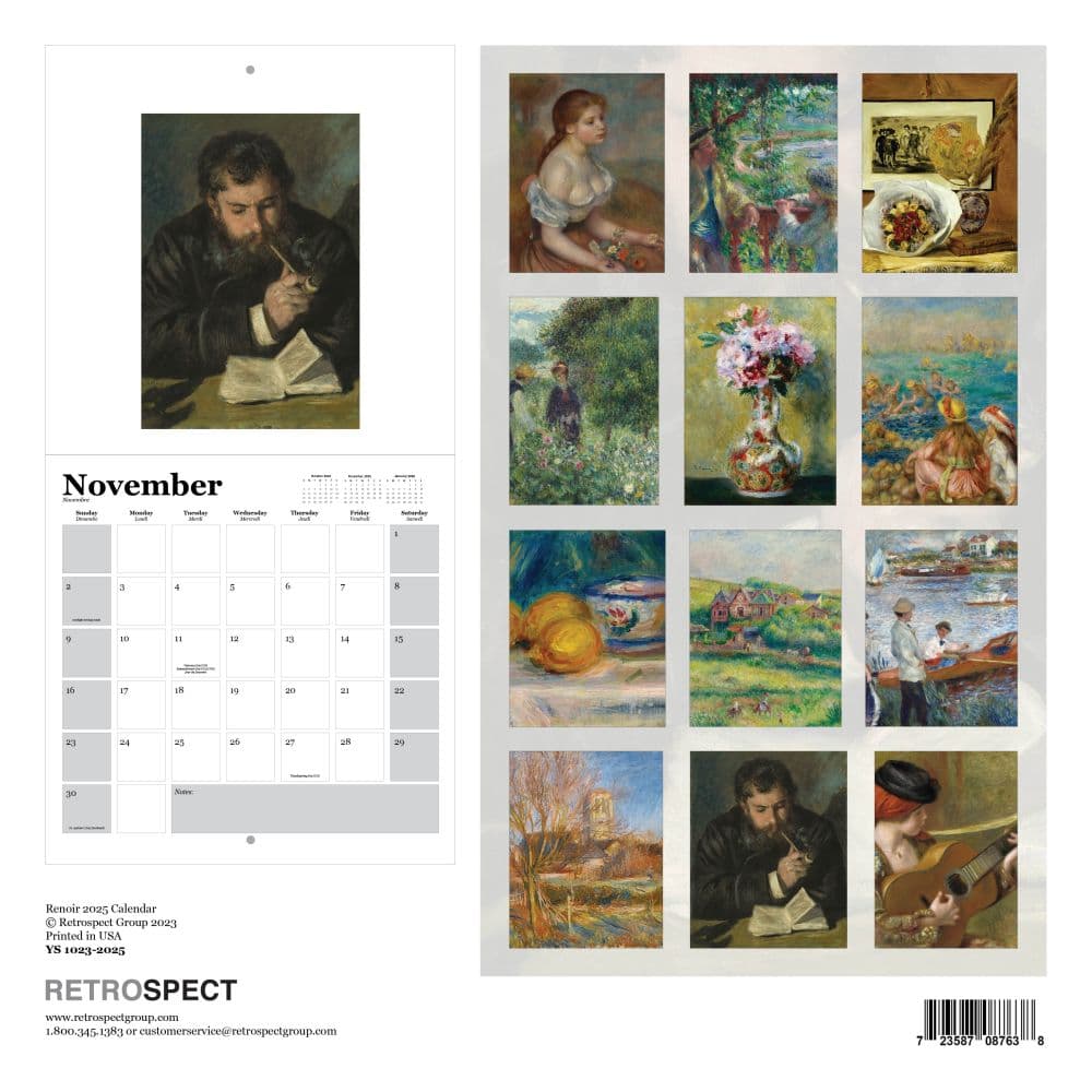 Renoir Square 2025 Wall Calendar First Alternate Image width="1000" height="1000"