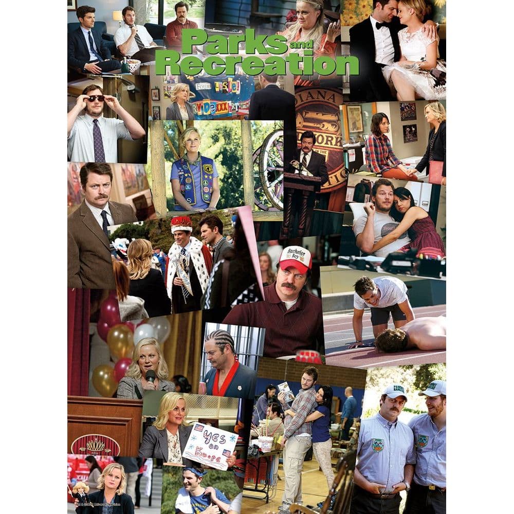 Parks and Rec Collage 500pc Puzzle Alternate Image 2