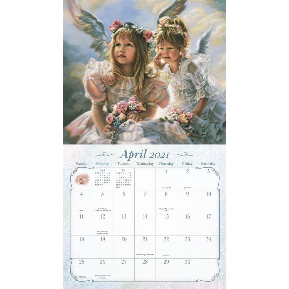 Kuck Little Angels Wall Calendar