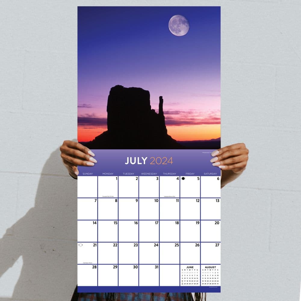 Moons 2024 Wall Calendar