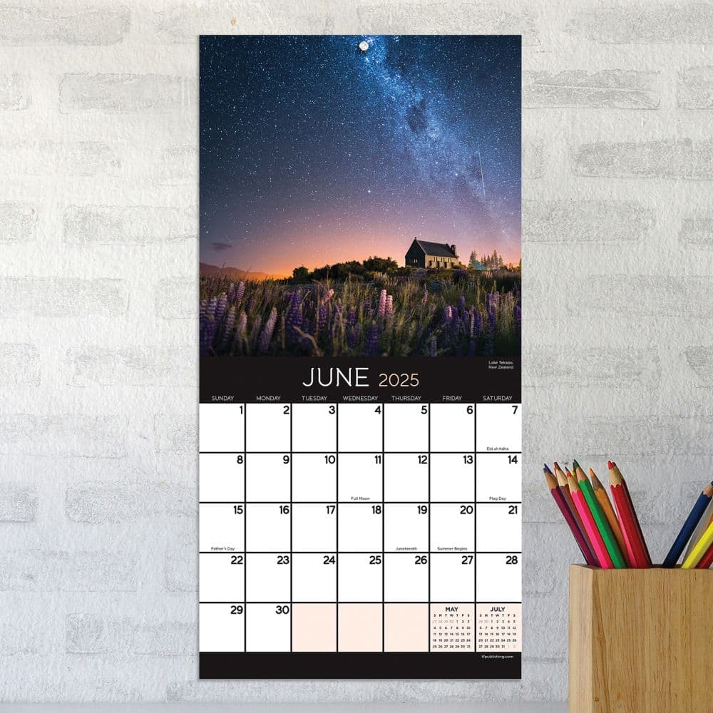 Stargazing 2025 Mini Wall Calendar