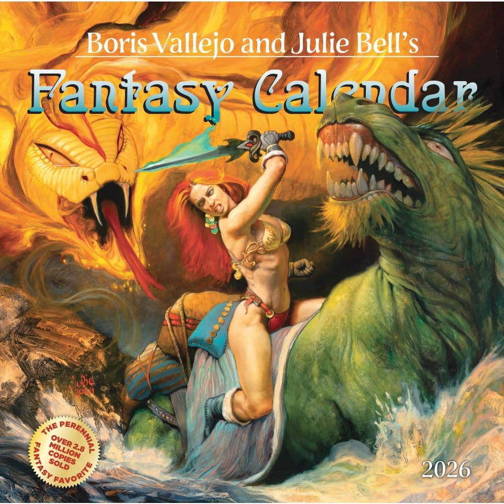 Vallejo and Bell 2026 Wall Calendar Main Image