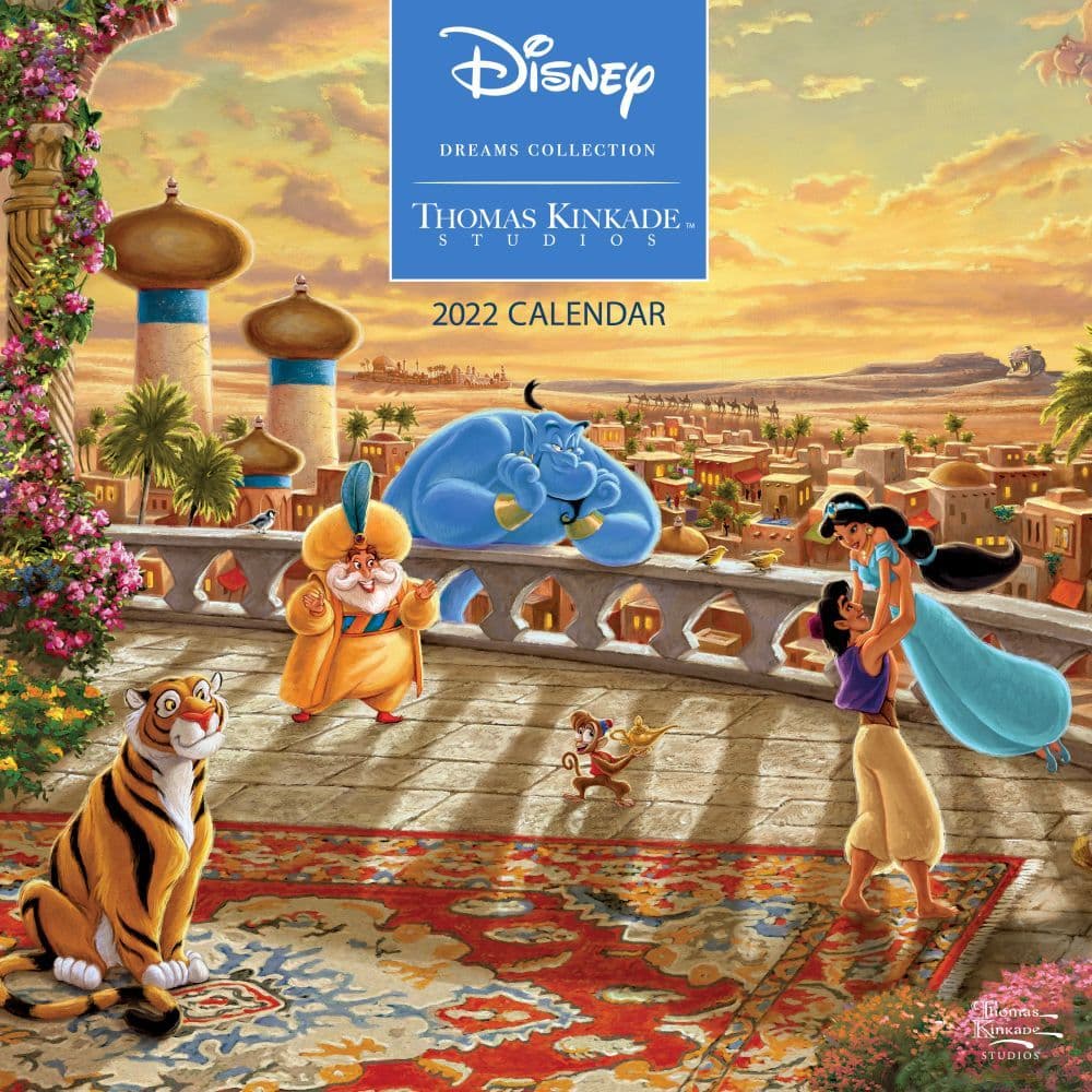 Disney Dreams Collection by Thomas Kinkade Studios 2022 Wall Calendar