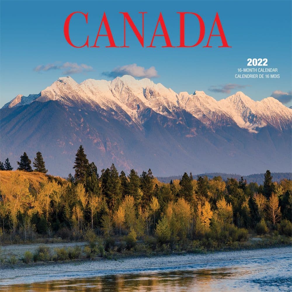 Canada 2022 Wall Calendar