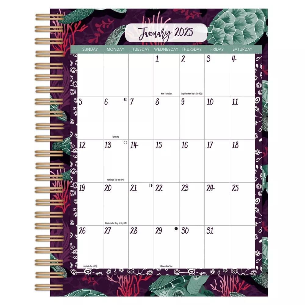 Flora and Fauna by Heather Dutton 2025 File It Planner Second Alternate Image