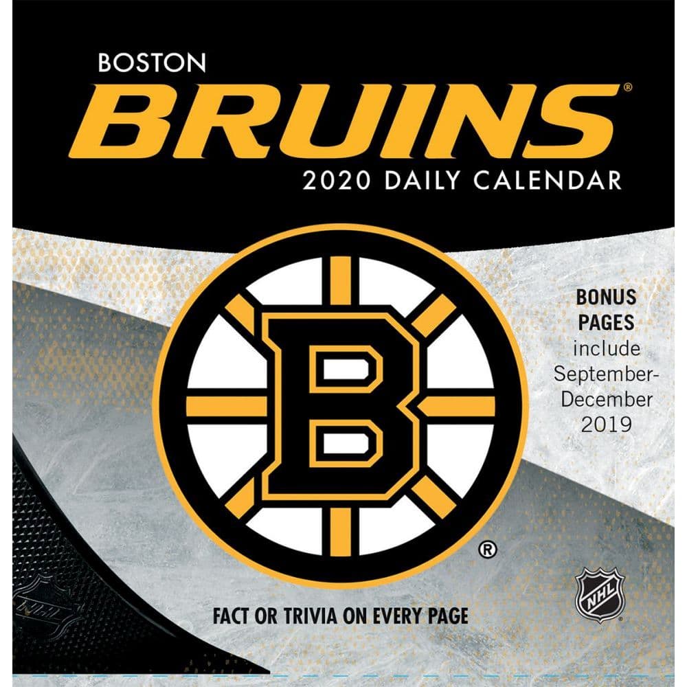 Boston Bruins 2021 calendars Sports Calendars com