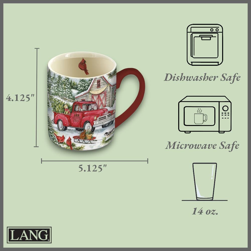 Holiday Truck Coffee Mug First Alternate Image