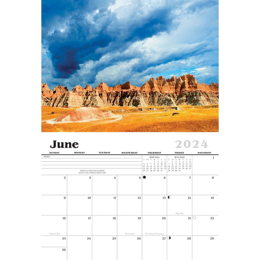 National Parks 2024 Wall Calendar Second Alternate