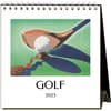 image Golf 2025 Easel Desk Calendar Main Image