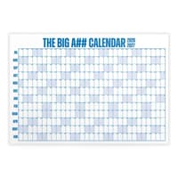 image Big A## 2027 Academic Wall Calendar Blue Main Product Image