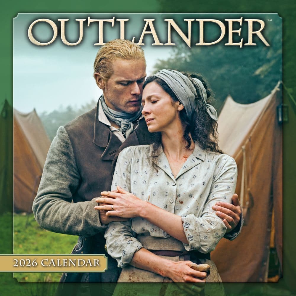 image Outlander 2026 Mini Wall Calendar_Main Image