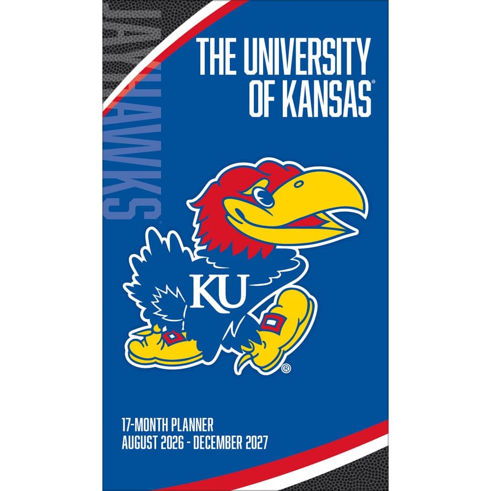 image COL Kansas Jayhawks 2027 Pocket Planner Main Product Image