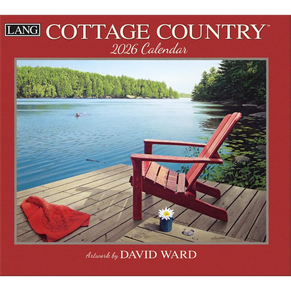 Cottage Country 2026 Wall Calendar by David Ward Main Image