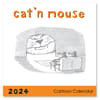 image Cat & Mouse Cartoons 2024 Wall Calendar Main Image