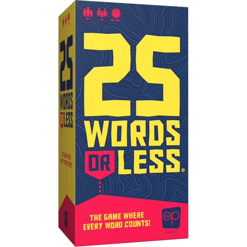 image 25 Words or Less 2025 Edition Board Game Main Prouct Image
