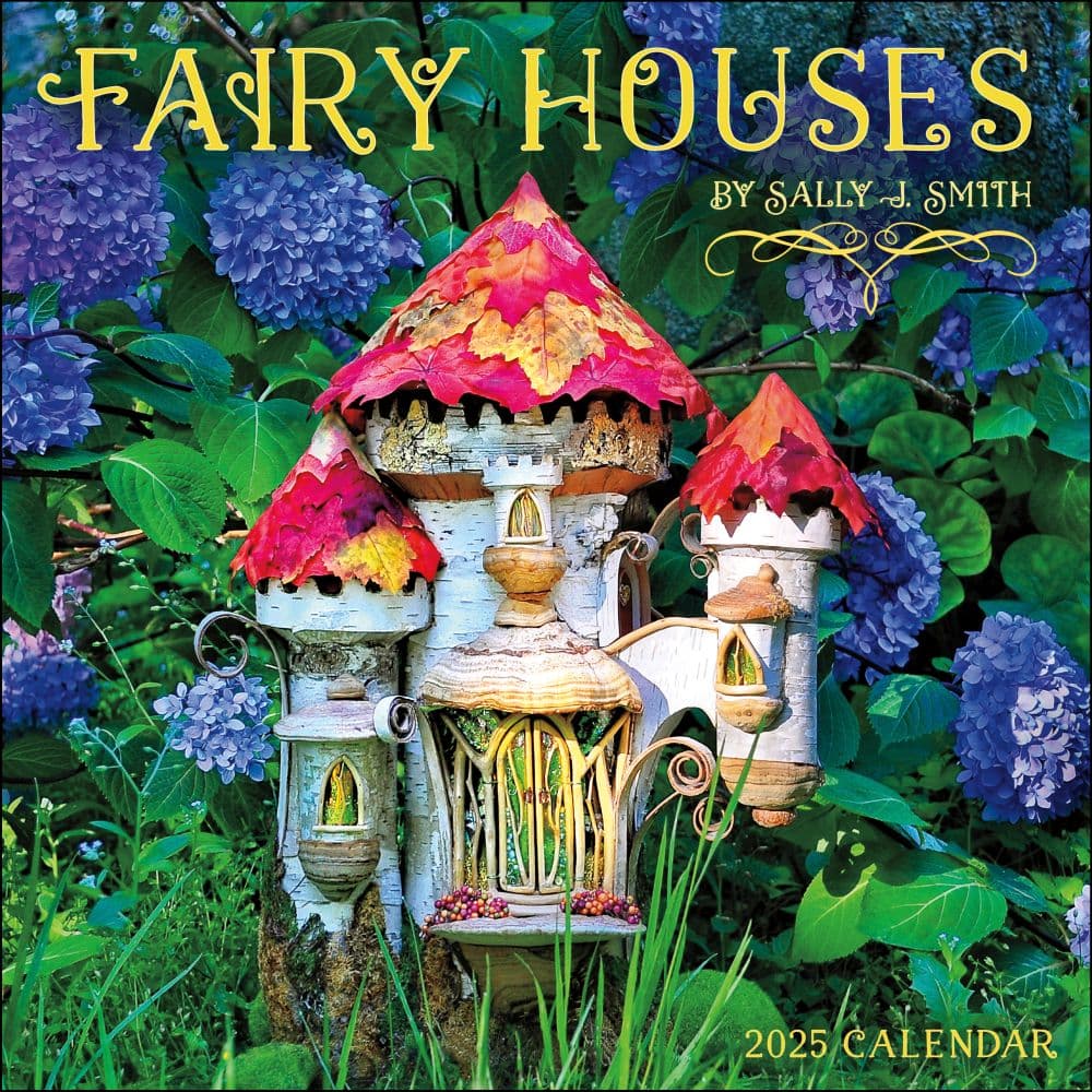 Faerie Houses 2025 Wall Calendar Main Product Image width=&quot;1000&quot; height=&quot;1000&quot;