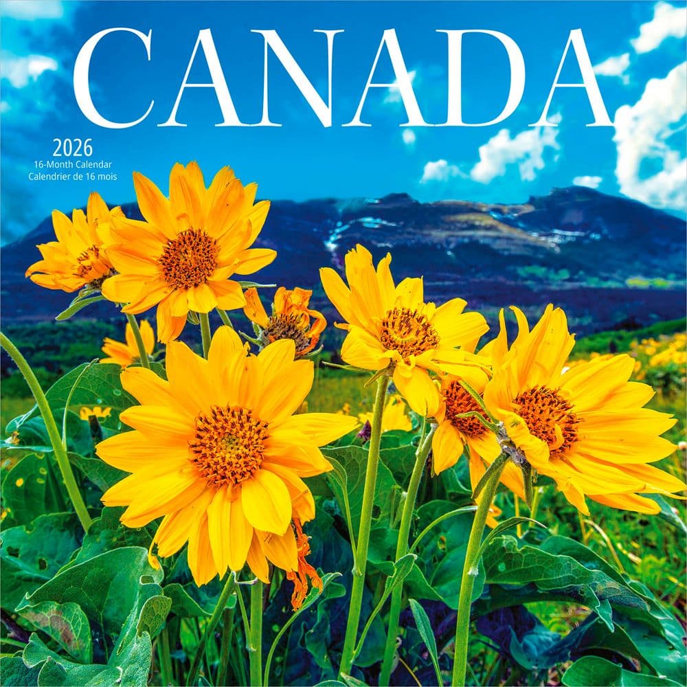 Canada 2026 Wall Calendar Main Image