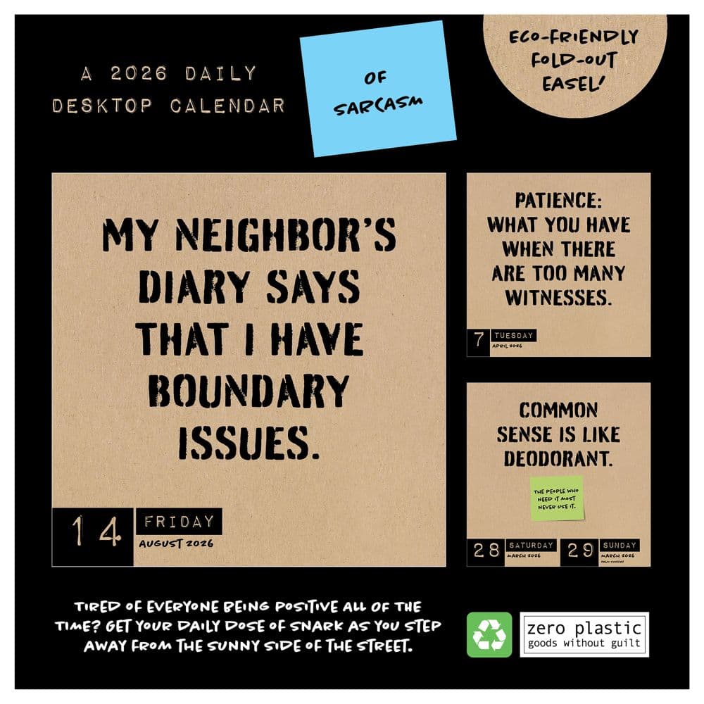 Anti Affirmations 2026 Desk Calendar First Alternate Image