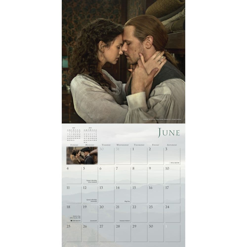 Outlander 2023 Wall Calendar - Calendars.com