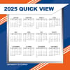 image COL Florida Gators 2025 Desk Calendar Third Alternate  Image