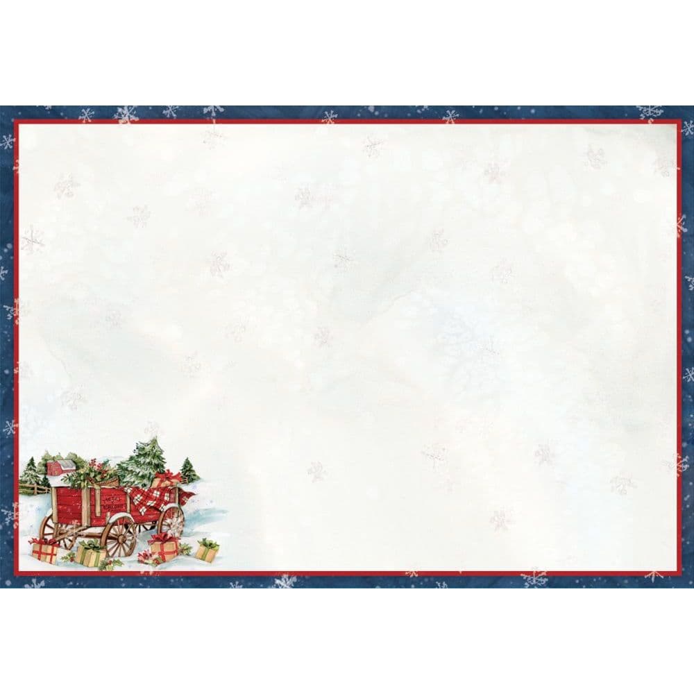 Snowy Delivery Petite Christmas Cards by Susan Winget Alternate Image 2