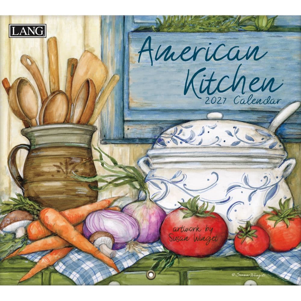 image American Kitchen 2027 Wall Calendar by Susan Winget Main Product Image