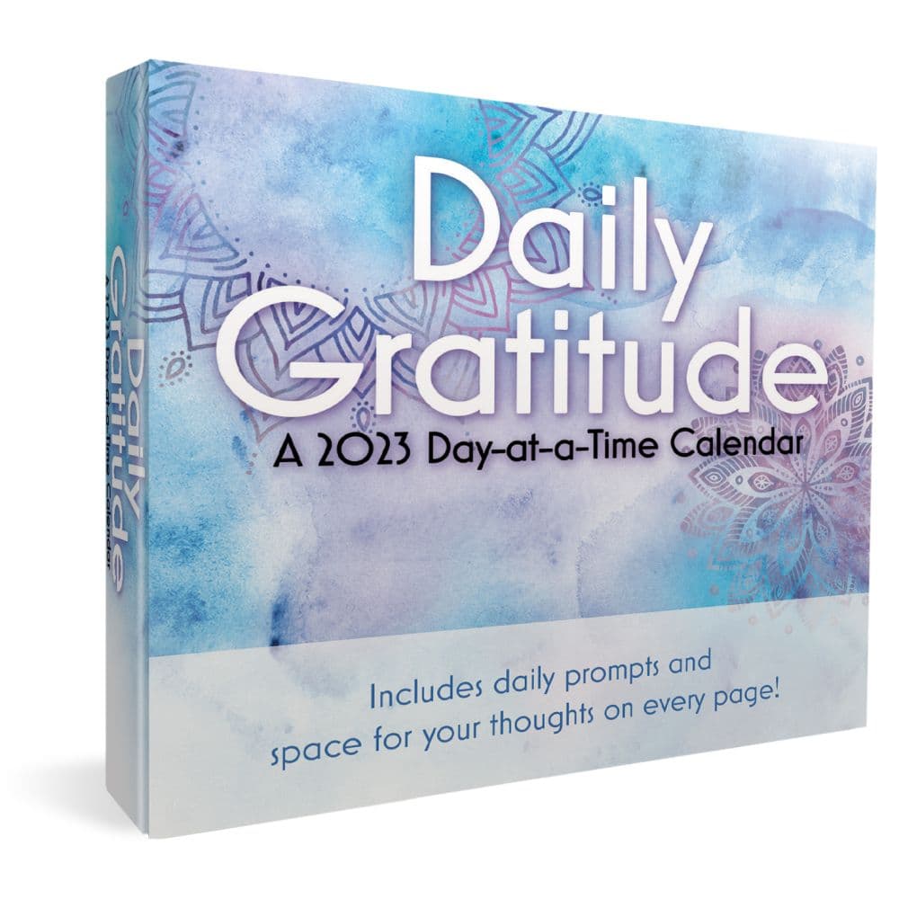 Trends International Daily Gratitude 2023 Desk Calendar