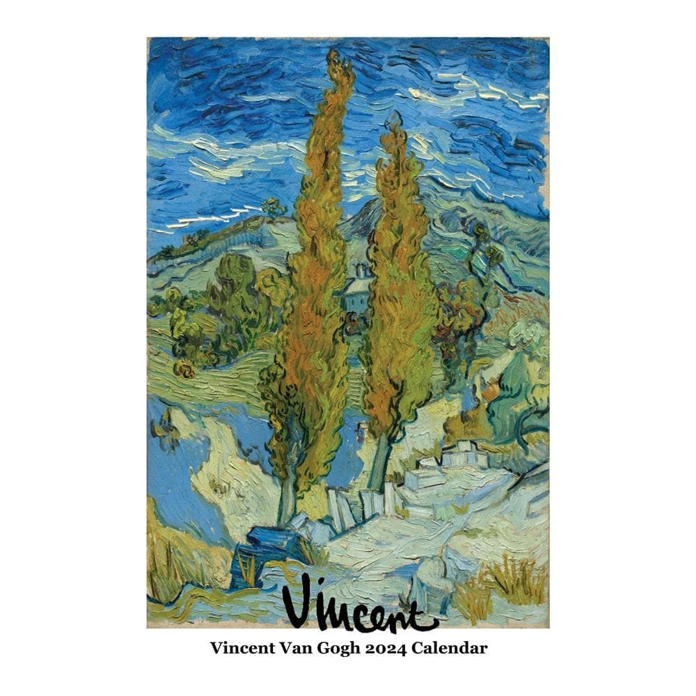 Van Gogh Poster 2024 Wall Calendar Main Product Image width=&quot;1000&quot; height=&quot;1000&quot;