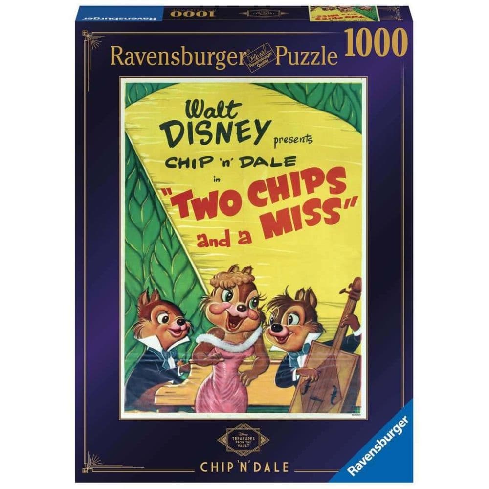 Chip and Dale Vault 1000 Piece Puzzle Main Product Image