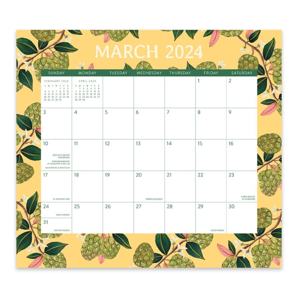 Fruit & Flora Exclusive 2024 Wall Calendar