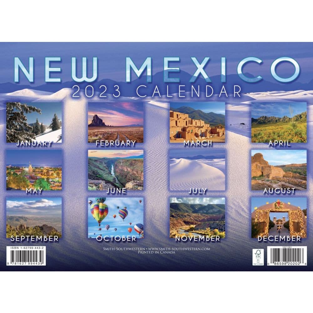 Unm Calendar 2023 New Mexico 2023 Wall Calendar - Calendars.com