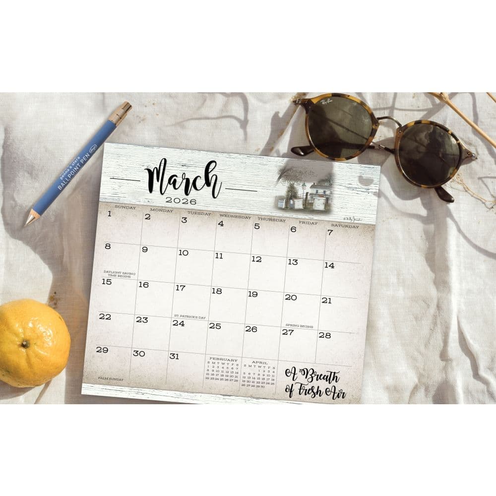 Farmhouse by Billy Jacobs 2026 Magnetic Calendar Second Alternate Image