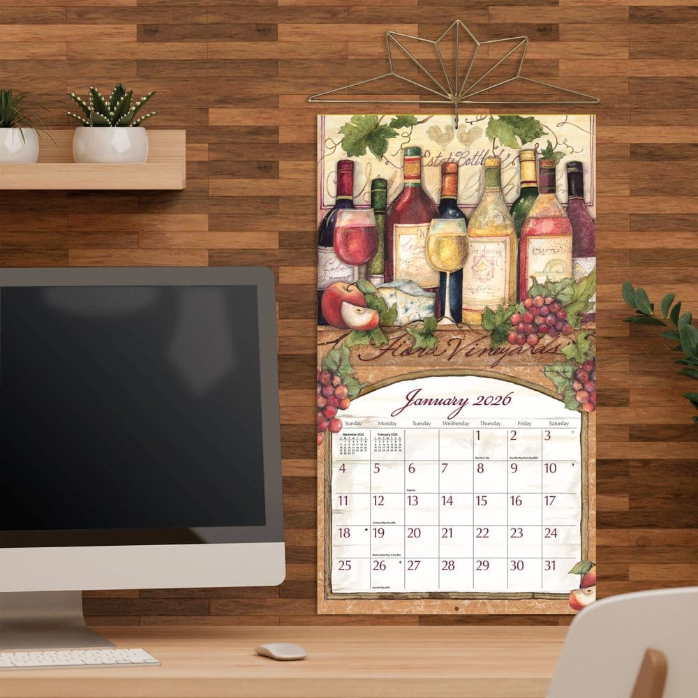 Wine Country 2026 Wall Calendar by Susan Winget_ALT5