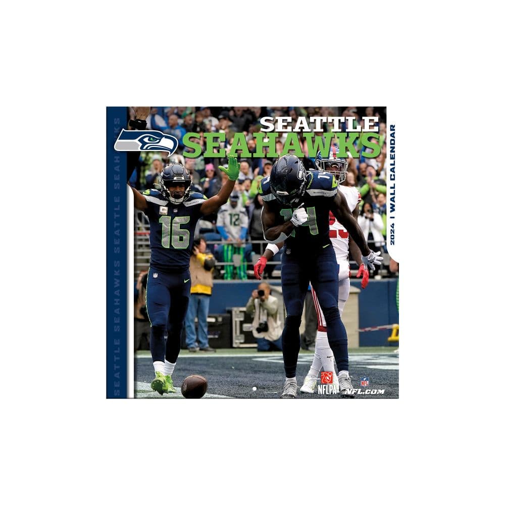 image NFL Seattle Seahawks 2024 Mini Wall Calendar Main