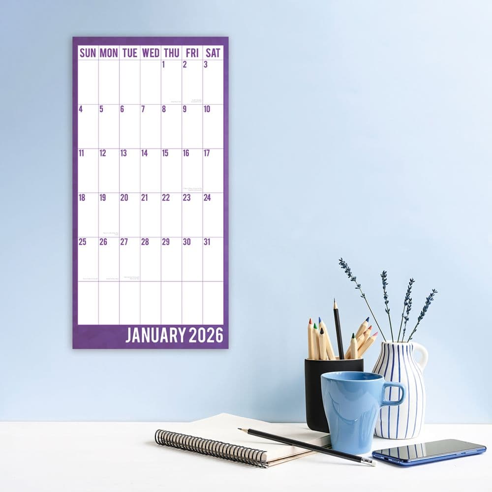 Large Print 2026 Wall Calendar Second Alternate Image