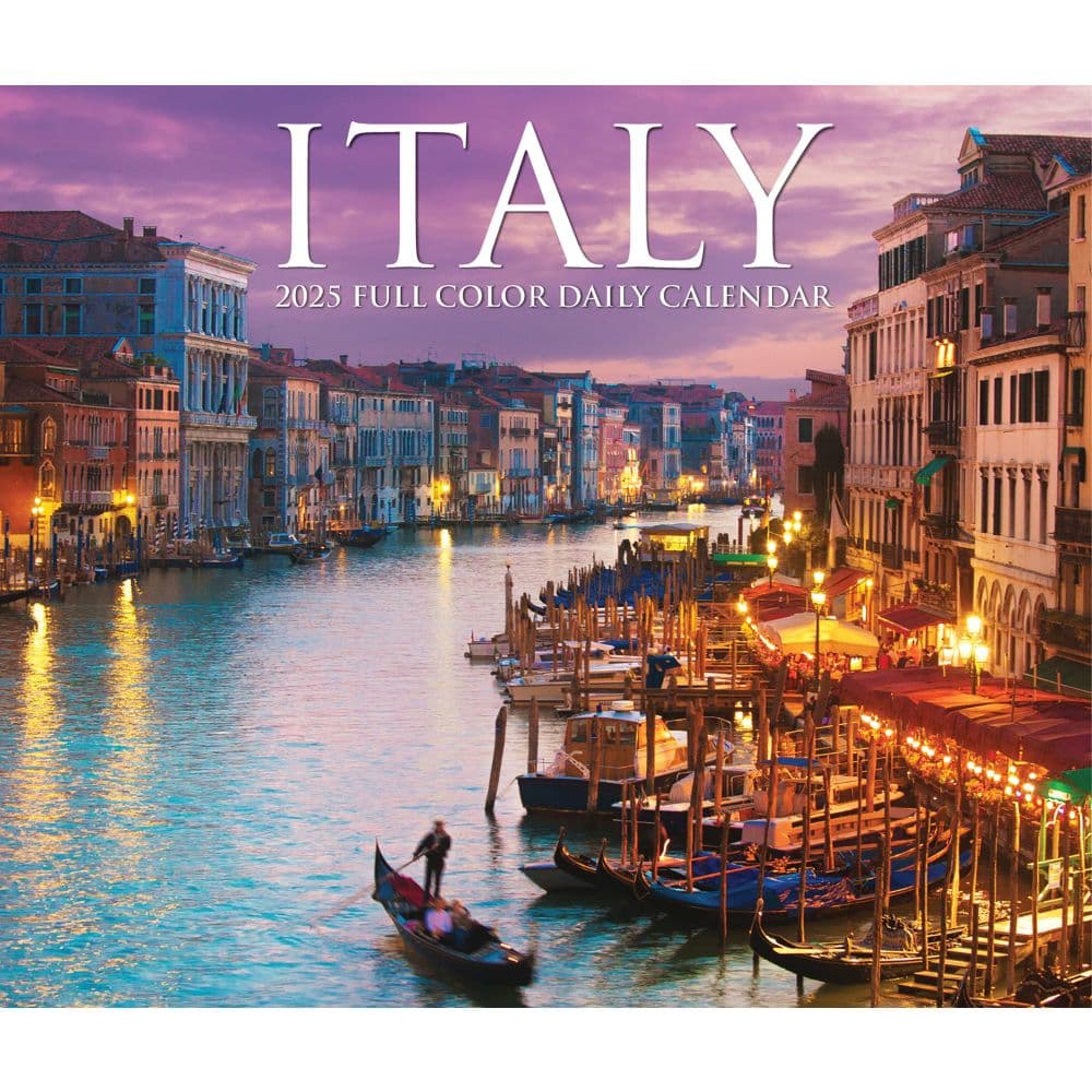 Italy 2025 Desk Calendar - Calendars.com