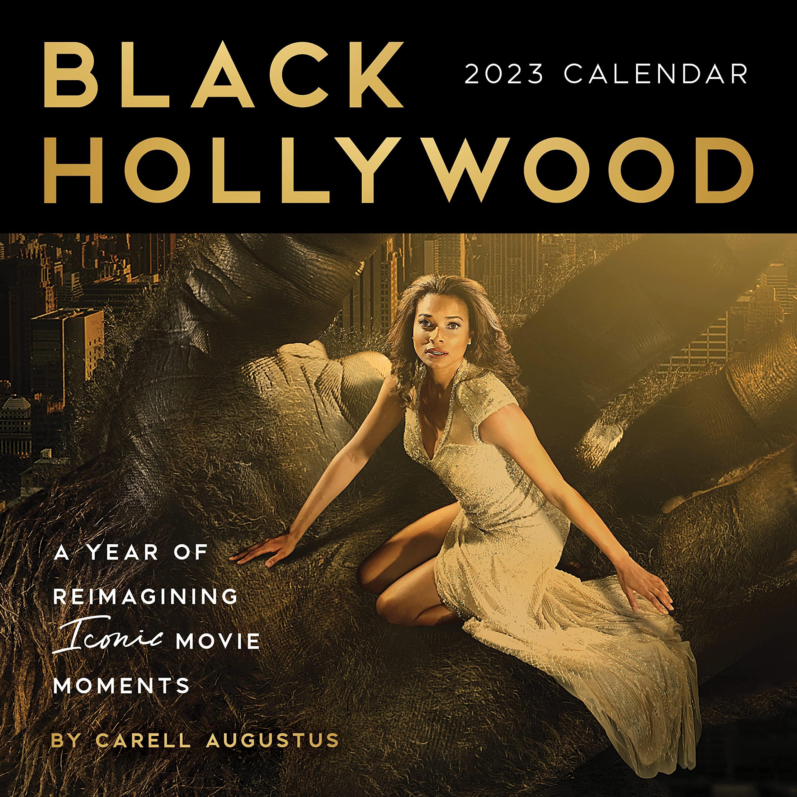 Sourcebooks Black Hollywood 2023 Wall Calendar