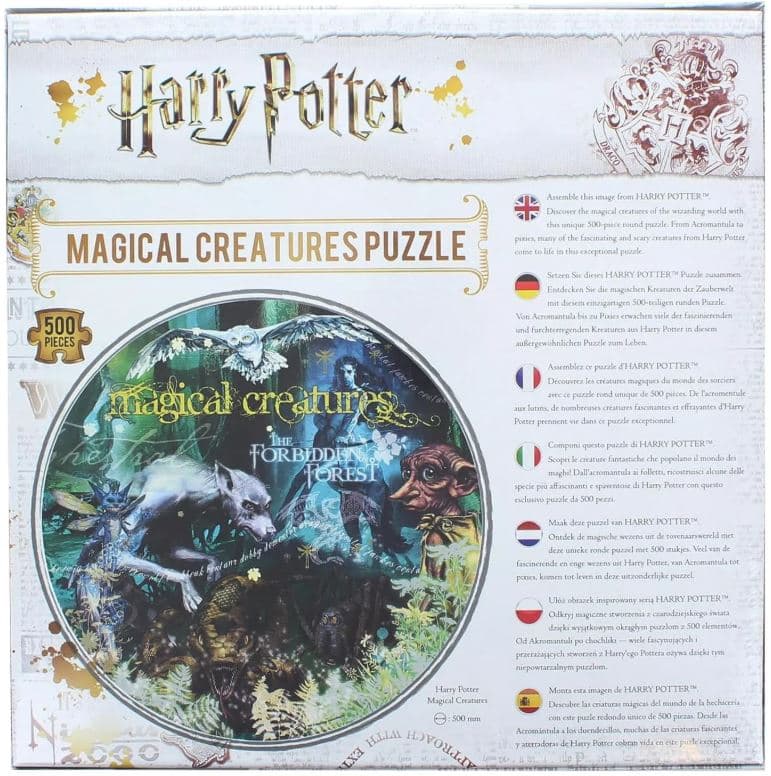 Harry Potter Magical Creatures 500pc Puzzle Alternate Image 1