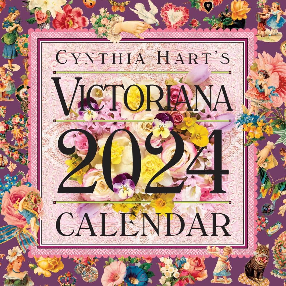Victoriana 2024 Wall Calendar Main Product Image width=&quot;1000&quot; height=&quot;1000&quot;