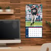 image NFL New England Patriots 2025 Mini Wall Calendar Fourth Alternate Image