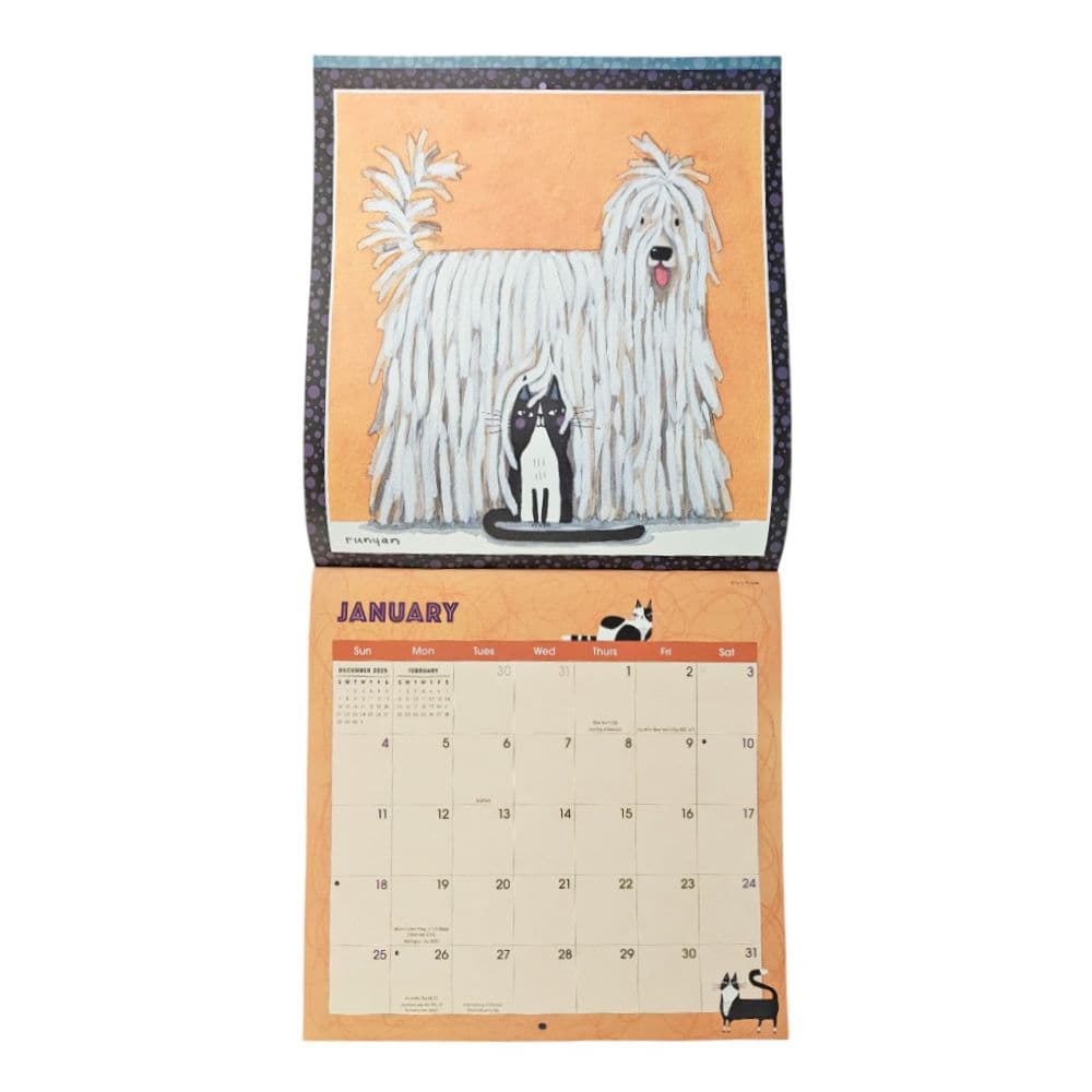 Cats and Dogs 2026 Wall Calendar Third Alternate Image
