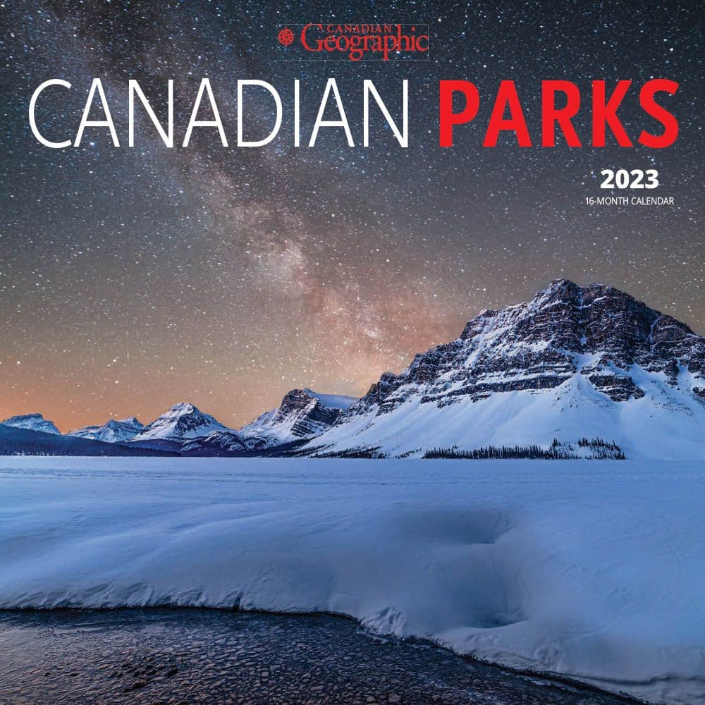 Wyman Publishing Canadian National Parks 2023 Mini Wall Calendar