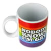 image Nobody Knows 16 Ounce Mug Second Alternate Image